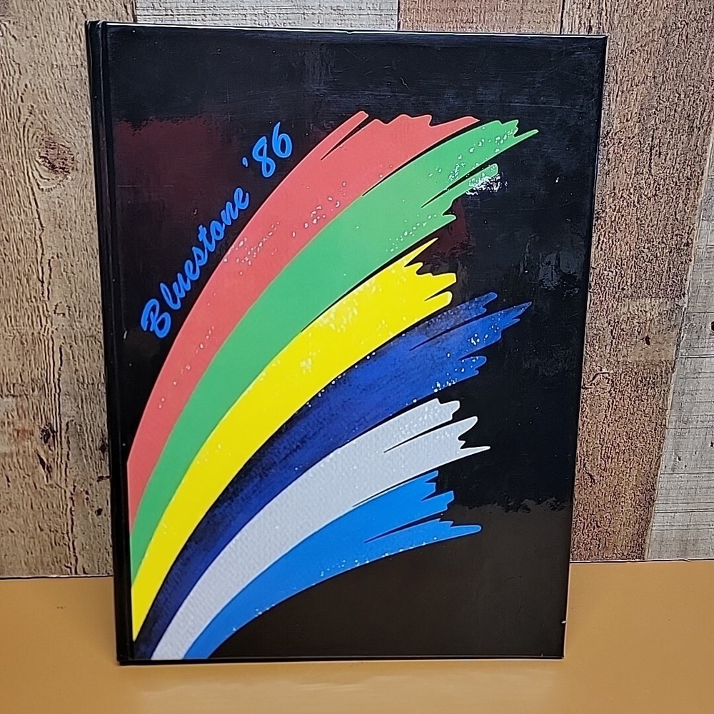 1986 James Madison University Yearbook JMU Dukes Bluestone Dukes Harrisonburg VA